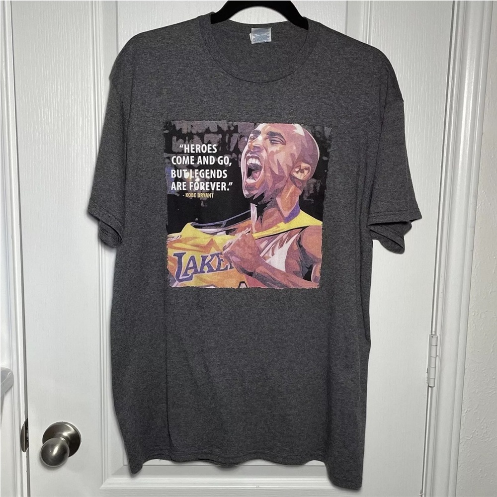 Delta Pro Weight Men's Shirt Kobe Heros Come And Go, But Legends Are Forever